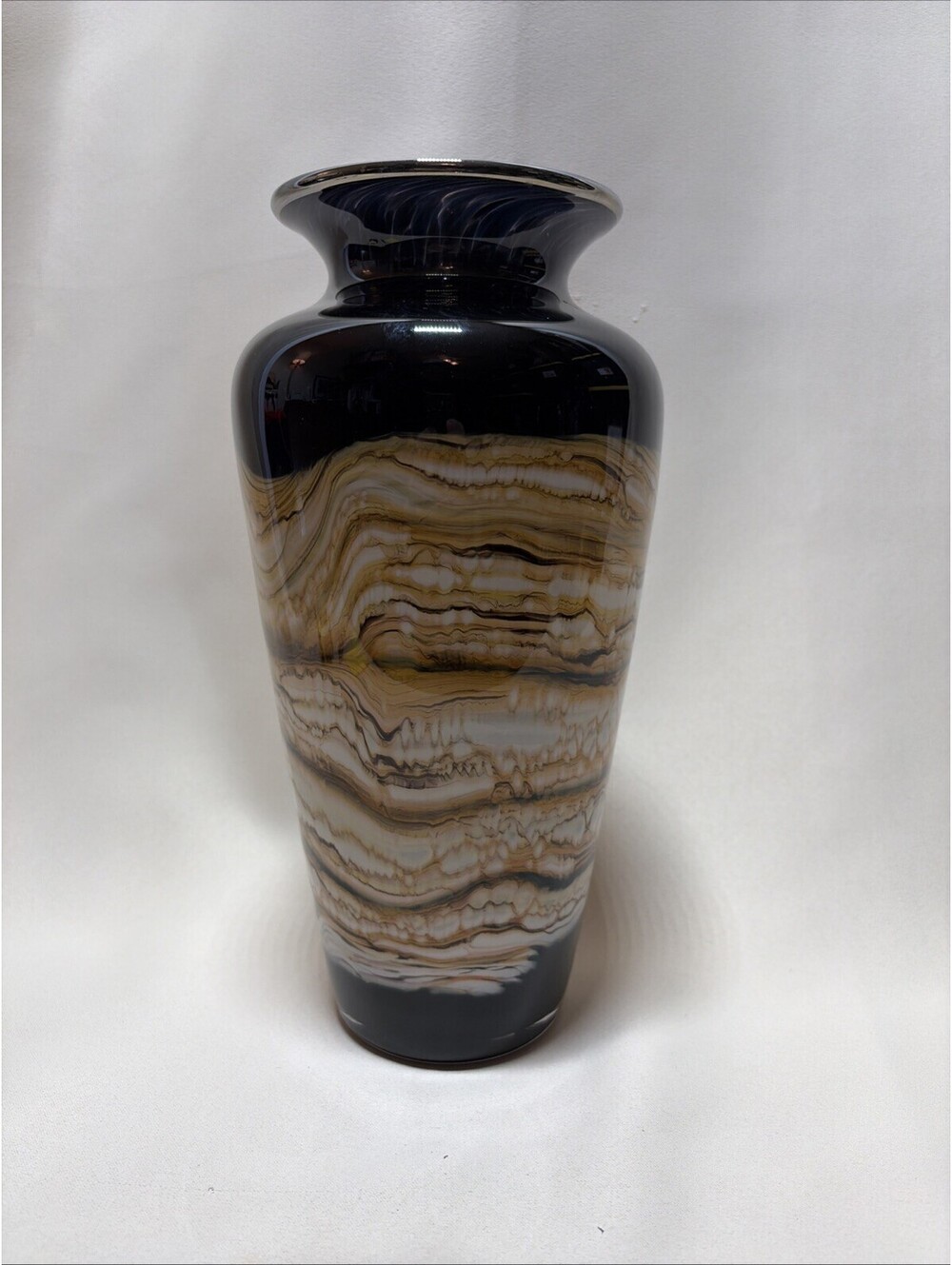 Gartner Blade Signed Strata Series Urn Vase